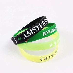 Wholesale Debossed Silicone Wrist <b>Bands</b> Thin <b>Rubber</b> Silicone Wristband - Product Image 5