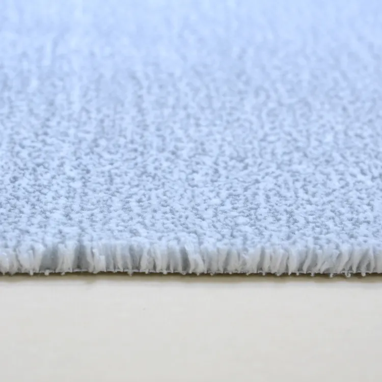 Paño de limpieza Coral Fleece, gris, blanco, de microfibra de poliéster para mopa