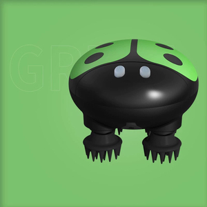 Mini Masajeador Portátil de Garras para Relajación del Cuero Cabelludo, Masajeador de Cabeza con Forma de Escarabajo - Product Image 3
