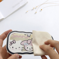 Étui à lunettes pliable Xiongda XD-322 en plastique rigide avec motif de dessin animé pour lunettes de soleil d'enfant avec affichage des verres optiques