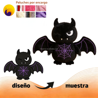 Op maat gemaakte mini knuffels geverifieerde leverancier vleermuis knuffels evenement merchandise knuffeldieren