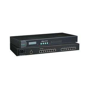 Serveur de périphériques externes Moxa NPort 5610-16, module de communication Ethernet 16 ports - Product Image 1