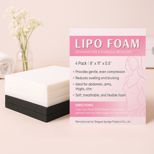 Almohadillas de Espuma Lipo OEM |   Láminas de Espuma de Compresión Médica Postoperatoria para la Recuperación de Liposucción y Soporte de Cojín Abdominal - Product Image 5