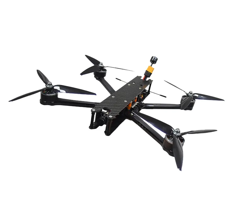 Fpv Drone 7 Inch Kan 2Kg Vliegafstand 7Km Vliegsnelheid 120 Km/h Fpv Drone Laden Met Nachtzichtcamera Fpv Drone