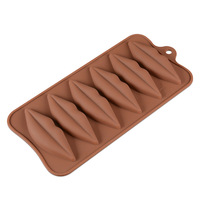 Moule en silicone de qualité alimentaire pour chocolat, pudding, sucettes, mousse, bonbons, fudge, gelée, biscuits, gâteaux, formes rose, animal, cœur, vente en gros