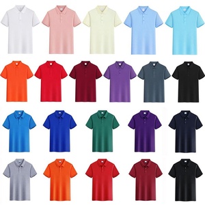 Polo de golf pour hommes en tissu tricoté de haute qualité à manches courtes, personnalisable avec logo brodé, vente en gros OEM - Product Image 3