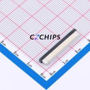 CAX-AFC07-45SCB-H2.0 FFC/<b>FPC</b> Connector SMD,P=0.5mm,Horizontal Mount Connector Drawer Type Top Contact 45P 0.5mm - Product Image 2