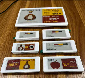 Étiquette électronique intelligente numérique ESL App E-Label 2,13 pouces, affichage sans fil E-Ink Epaper, étiquette de prix électronique ESL pour supermarché de fruits - Product Image 1