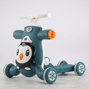 Andador para Bebé Tres en Uno, Anti-O-Leg, Anti-Vuelco, Patinete Deslizante con Marco de Plástico - Product Image 1