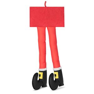 Handmade Cotton Elf <b>Christmas</b> Stuffed Doll Legs for Holiday Wreaths Tree Car Decorations - Product Image 2