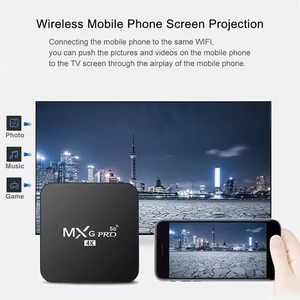 Hot <span class=keywords><strong>MXQPRO</strong></span> 5G Rockchip Rk3128 <span class=keywords><strong>4K</strong></span> Android Tv Box Smart Tv Box <span class=keywords><strong>4K</strong></span> Smart Direct Supply Media Player TV BOX de alta resolución - Product Image 4