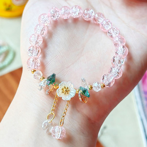 Doux Mode Fleur Marguerite Bracelet Bohème Coloré Cristal Perles Bracelets Élastiques pour Femmes Filles Amitié Cadeaux D'anniversaire - Product Image 6