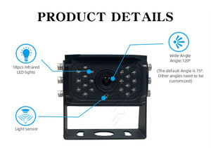 Heavy-Duty IR tầm nhìn ban đêm xe tải sao lưu máy ảnh không thấm nước xe chiếu hậu đảo ngược với 1 năm IP68 bảo hành cho xe buýt gặt đập - Product Image 2