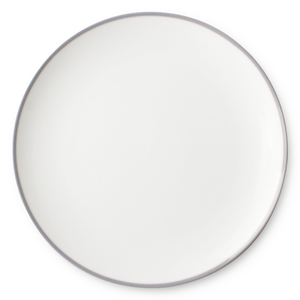 Plaques de service nouées en porcelaine, tarte contemporain, de service, 8 pièces - Product Image 3