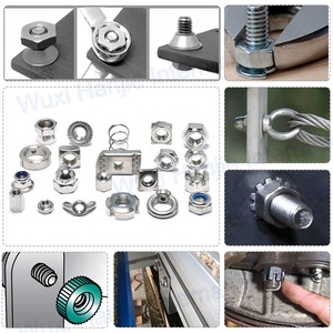 Tuerca DE SEGURIDAD SS316 SS304 M3 M4 M6 M8 M10 M12 Tuerca antirrobo Tuercas DE SEGURIDAD separables hexagonales - Product Image 6