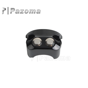 Contrôleur de suspension pneumatique en aluminium Bouton de commutation autobloquant à réinitialisation pour Harley <span class=keywords><strong>Cafe</strong></span> Racer Street Glide Electra Glides - Product Image 2