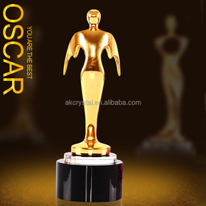 Châu âu tính năng khu vực awards danh hiệu, thanh lịch mạ vàng kim loại bức tượng nhỏ giải thưởng danh hiệu/vàng oscar thophy - Product Image 3