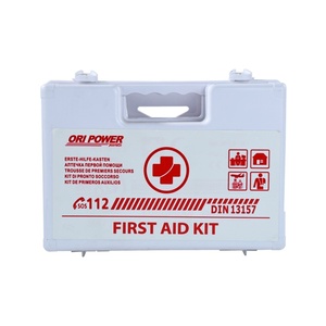 Oripower DIN 13157 Cassetta di Pronto Soccorso e Kit Medico d'Emergenza Multifunzionale in Plastica ABS, Montabile a Parete - Product Image 1