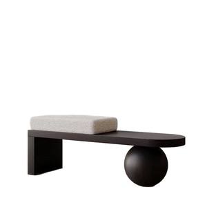 Solid Wood <b>Shoe</b> Changing Stool Minimalist Design Space Saving Entrance Bench Nordic Style Living Room Furniture - Product Image 5