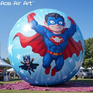 Hombre murciélago inflable al aire libre y superhombre inflable para publicidad y actividades promocionales, globo de superhéroe inflable gigante - Product Image 2