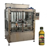 Machine de remplissage de bouteilles d'aliments, ml, tête unique rotative, poisson d'olive, noix de coco essentielle, liquide alimentaire, huile comestible, cartouche