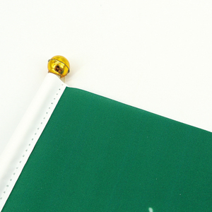 Impresión personalizada de poliéster de mano Saudi_Arabia país palo bandera - Product Image 6