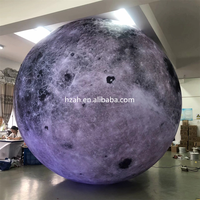 Ballon gonflable de lune pour la décoration d'intérieur extérieure pour des événements et la publicité