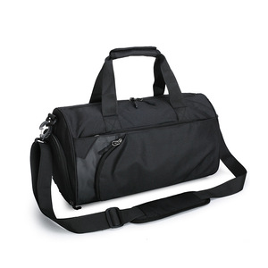 Bolsa Deportiva Negra, Resistente, de Otro Material, Ligera, para Fitness, 28L, Forro de Poliéster, para Viajes, Fin de Semana, Negocios, Gimnasio - Product Image 1