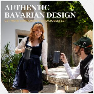 Épingle à chapeau bavaroise personnalisée en métal, motif tête de taureau, pour tenue traditionnelle - Product Image 4