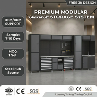 Gabinete de Herramientas Personalizable de Acero Laminado en Frío de Alta Resistencia, 12 Cajones, Ruedas, Estilo Europeo Moderno, Cerradura con Llave, Capacidad de Carga de 1000 kg
