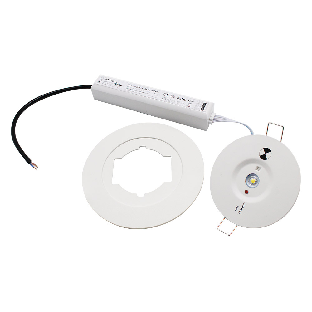 KINOELA AS2293 D40 & D50 Rated Emergency LED Ceiling Light-240lm 5W 3Hrs-IP20 CB CE SAA Certified