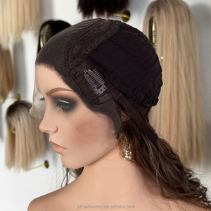 Envío Rápido, En Stock, Peluca de Cabello Humano Judío Doble Trama para Mujer, Topper Kosher, Peluca 100% con Cutícula Alineada en Venta - Product Image 1