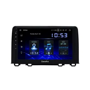 Dasaita 9 "Android 10 Autoradio 1080P Vidéo pour Honda CR-V 2018 CRV Voiture Stéréo BT Système de Navigation GPS 64 GO