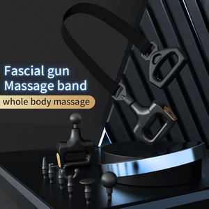 充電式ボディマッスルマッサージャー深部組織パーカッション振動マッサージガンベルトネックとショルダーマッサージャーベルト - Product Image 2