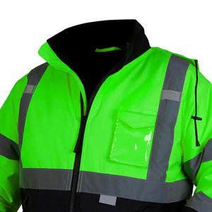 Chaqueta de Seguridad de Alta Visibilidad con Múltiples Bolsillos, Ropa de Trabajo Reflectante para Ingenieros - Product Image 5