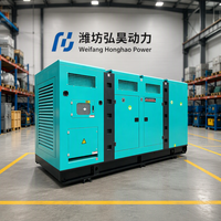 Générateur mobile silencieux 30-500 kVA, boîte insonorisée, démarrage à distance, refroidissement par eau, alimentation de secours extérieure, 1800 tr/min