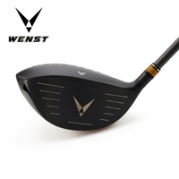 Driver de golf en titane 6AL4V avec logo personnalisé pour homme, droitier, manche en graphite, poignée en caoutchouc, loft 9-13, lie 56-60, dextérité