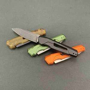 Ker-shaw 7550 AUTO Couteau pliant d'extérieur personnalisable Couteau de chasse polyvalent Bushcraft 8cr18Mov Lame Aviation Manche en aluminium - Product Image 4