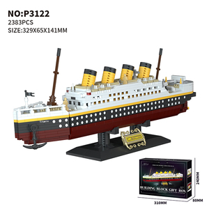 Modèle de croisière Titanic, le naufrage du Titanic, coque du navire, blocs de construction DIY, plastique ABS, jouet électronique, échelle 1:32, kit DIY - Product Image 2