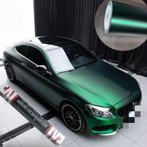 Pellicola Adesiva per <span class=keywords><strong>Auto</strong></span> <span class=keywords><strong>Verde</strong></span> Satinato Cromato, Vinile Metallizzato PET <span class=keywords><strong>Verde</strong></span> Velenoso - Product Image 1