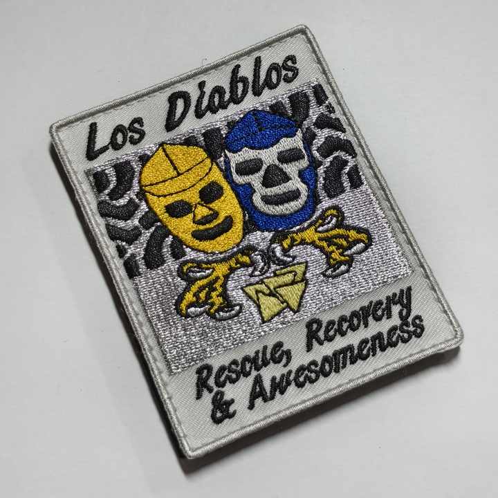 CF-HT25134 Custom Screen Printed Patch Embroidery Print Patch Anime Custom Woven Clothing Label Chenille Printed  Patches