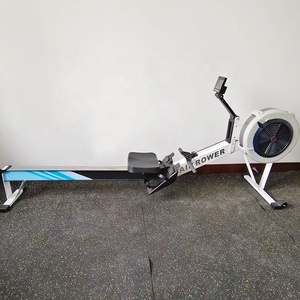 Équipement de Fitness, équipement robuste en acier allié noir pliable <span class=keywords><strong>rameur</strong></span> <span class=keywords><strong>Cardio</strong></span> Air <span class=keywords><strong>rameur</strong></span> - Product Image 4
