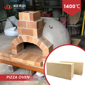 Briques Réfractaires Voûtées en Terre Cuite KERUI SK34 pour <span class=keywords><strong>Four</strong></span> à <span class=keywords><strong>Pizza</strong></span> au Feu de Bois - Product Image 4