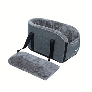 Portable voiture sécurité voyage chien lits couverture amovible Console centrale chien siège de voiture pour petits animaux imprimer voiture accoudoir <span class=keywords><strong>maison</strong></span> - Product Image 1