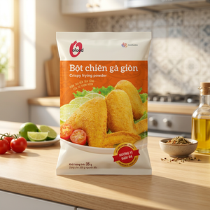 Polvo para Pollo Frito Crujiente O'Food al por Mayor, 35g |   Mezcla de Harina Sazonada al Estilo Coreano |   Polvo de pollo crujiente instantáneo - Product Image 6