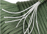 Cordon tressé solide en nylon (polyamides) de haute qualité à 8 brins, cordon d'emballage en nylon sur bobine