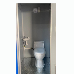 <span class=keywords><strong>Bagno</strong></span> Portatile con Doccia in Pannelli Sandwich EPS di Alta Qualità 1,1x1,1x2,3m, Durevole ed Ecologico, Prefabbricato per Campeggio all'Aperto - Product Image 2
