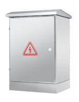 Armoire de distribution électrique SS pour chantier, étanche IP65, murale, verrouillable, anti-choc, personnalisable OEM, pour alimentation temporaire, avec disjoncteur MCB et coffret de distribution DB