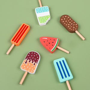 Niños diversión <span class=keywords><strong>de</strong></span> madera palo <span class=keywords><strong>de</strong></span> helado caramelo Lolly Kichen juego otro educativo madera comida <span class=keywords><strong>de</strong></span> imitación regalo juguetes para niños y niñas - Product Image 3