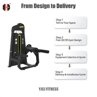 Machine de musculation professionnelle personnalisée série P8, pour soulevé de jambe horizontal, à charge sélective par poulie, en acier, certifiée CE, vente en gros